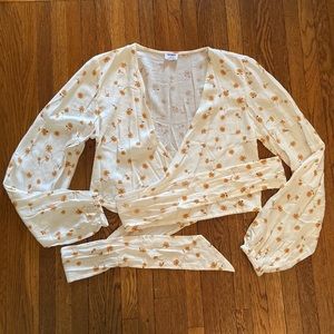 Cotton On Cropped/Wrap Shirt